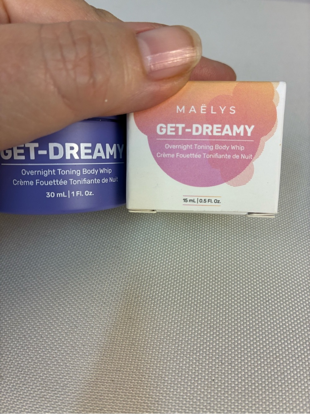 NIP Maelys Get Dreamy Overnight Toning Body Whip Mini 30 ML - Picture 2 of 4